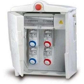 Cuadro Fanton Polifemo Midi ASC IP55 con botón de emergencia 74673
