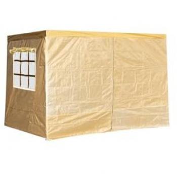 Pack 4 Laterales Eco para Carpas Plegables 3x3 - Color Crema