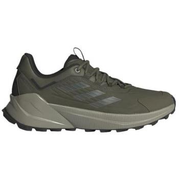 Zapatillas de senderismo adidas Terrex Trailmaker 2.0 de cuero para mujer, color verde caqui - Talla 44