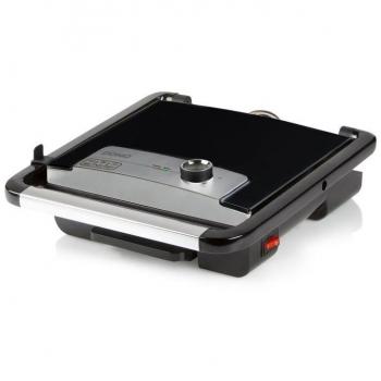 Grill Eléctrico Multifuncional Domo DO9245G - 2000W, Cool Touch, Superficie Antiadherente, Plegable