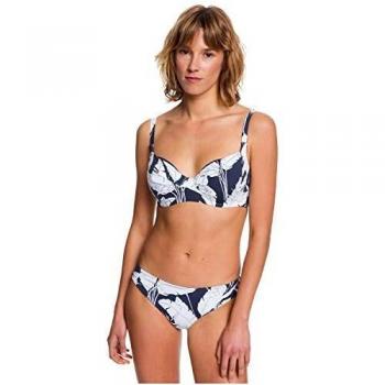 Roxy Printed Beach Classics-Conjunto De Bikini D-Cup para Mujer, Peach Blush Bright Skies s
