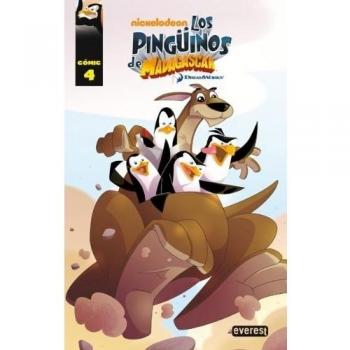 Los Pingüinos de Madagascar. Cómic 4