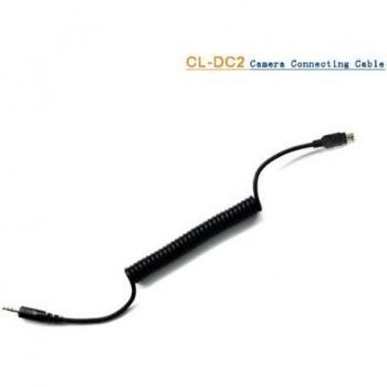Pixel CL-DC2 - Cable disparador para Nikon D5000, D90, negro