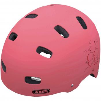 Abus - Casco infantil, color rosa