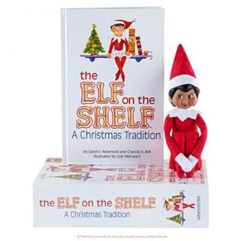 The Elf on the Shelf: A Christmas Tradition - Girl (Brown Eyes)