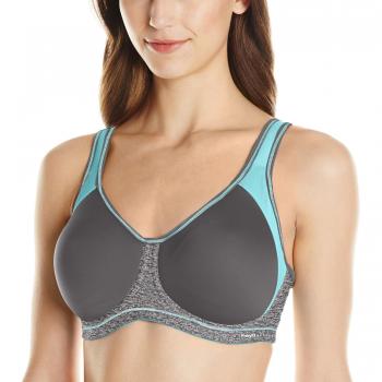 Freya Women's Active Sonic Underwired Sports Bra - Grey - Size 28G