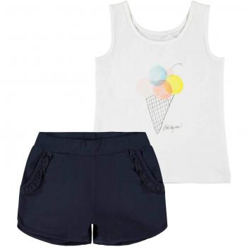 NAME IT Conjunto Pia Blanco Niña 140 Blanco
