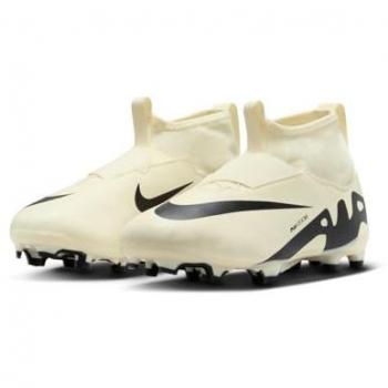 Botas de fútbol Nike Zoom Mercurial Superfly 9 Academy FG/MG para niños - unisex - color Limón/Negro