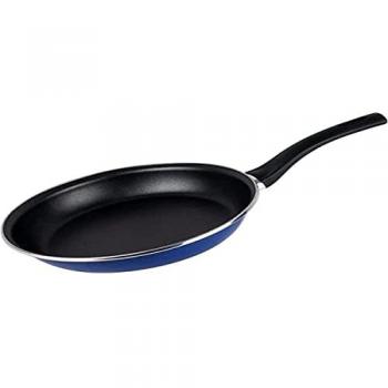 Sartén Magefesa Paula Ø18 cm de Acero Esmaltado Vitrificado, Apto Inducción y Lavavajillas, Azul