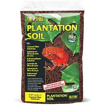 Sustrato para reptiles Exo Terra Plantation Soil 8L, 900g - Sustrato orgánico y biodegradable
