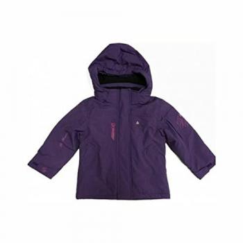 Peak Mountain Fadika Girls' Parka - Violet, Age 8