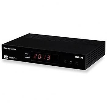 Sagemcom DS81 HD Satélite Negro tV set-top boxes - Reproductor/sintonizador