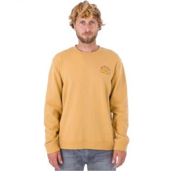 Sudadera sin Capucha Hombre Hurley No Bummers Ocre