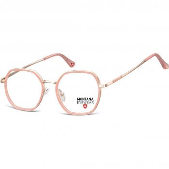 Montana Eyewear M-MTR583 M-MTR583D Armazones y Gafas Recetadas para Hombre Rosas 49 Lentes
