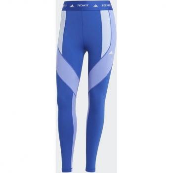 Mallas 7/8 Techfit Colorblock para Mujer adidas en Azul Semi Lucido