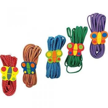 Small Foot Company 1814 - goma de salteo mariposa, set de 5