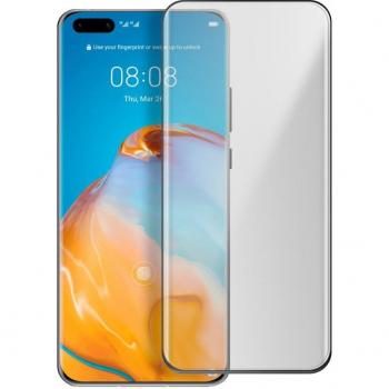 Protector de Cristal Templado Negro para Huawei P40 Pro Plus