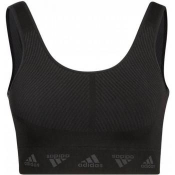Adidas Top Mujer Adidas Aeroknit Negro - Ajuste Ceñido