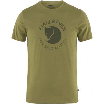 Camiseta Fjällräven Fox manga corta verde caqui - S