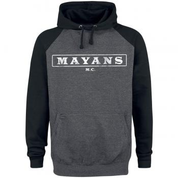 Sons of Anarchy Mayans - MC Sudadera con Capucha Negro/Gris Marengo M