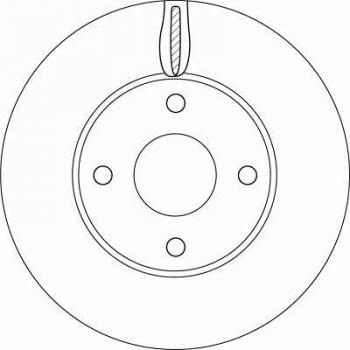 Disco de freno TRW DF6593, tipo: disco de freno, características: fabricado por TRW, diseño optimizado para rendimiento y seguridad, alta resistencia al desgaste, excelente disipación del calor, compatible con una amplia gama