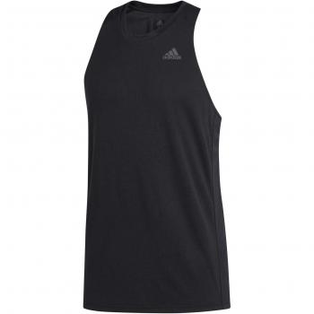 Adidas Own The Run SNG Camiseta de Tirantes, Hombre, Negro, L