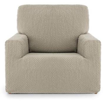 Funda sofá bielástica 1 plaza Thor Beige 70 x 110 x 110 cm