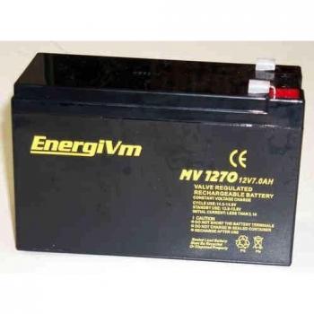 Batería AGM Plomo. 12V 7Ah. Especial SAI/UPS