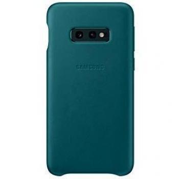 Samsung Leather Cover, funda oficial para Samsung Galaxy 10e, color azul marino
