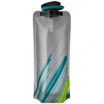 Vapur Elemento Reutilizable Botella de Agua, Unisex, Element, Grey/Teal, 1 L