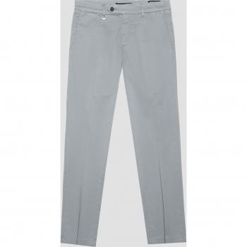 Antony Morato Men's Gray Cotton Blend Chinos 2XL with Pockets