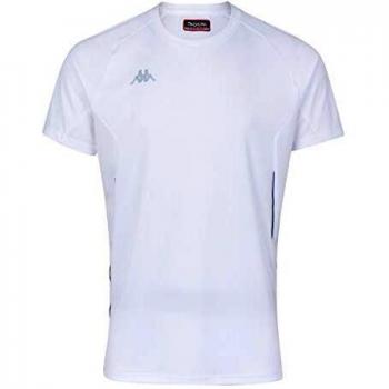 Kappa Fanio Camiseta técnica, Hombre, Blanco, 3XL