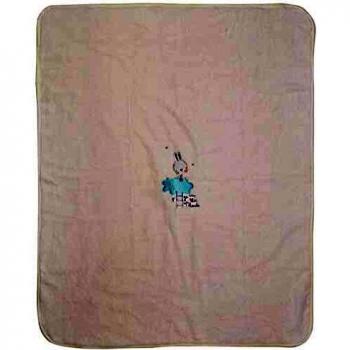 Bimbi Pirulos Manta Micr.Super Cuna/Maxi 120X140 859 Conejito 14 - Mantas, unisex