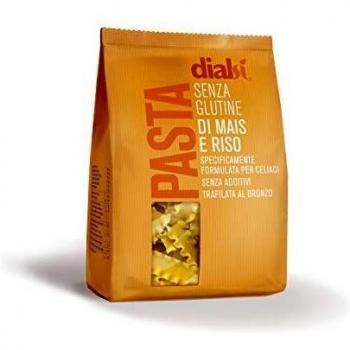 DIALSI Reginette Pasta de Maíz y Arroz Sin Gluten 250g