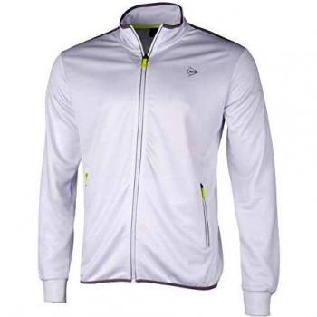 DUNLOP 71347 Club Line Hombre Chaqueta, Blanco, L