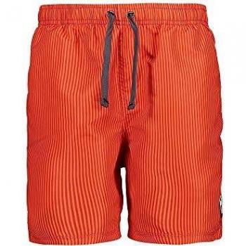 CMP Kids Striped Swim Shorts Orange 6 Years