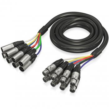 Behringer GMX-300 3-Meter XLR Multicore Cable - Black