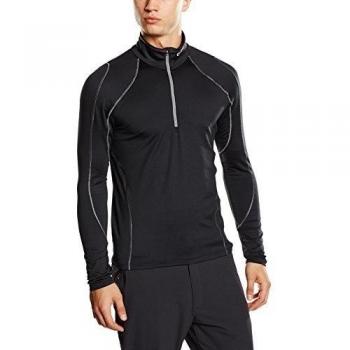 Cmp Fleece und Funktionsshirt - Forro para hombre, color nero-smoked, talla 56