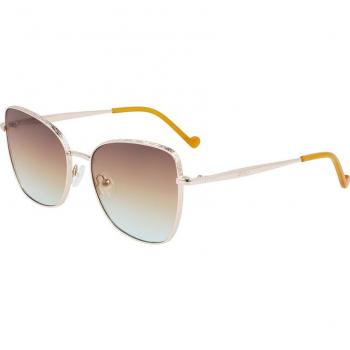 Liu Jo LJ141S 717 Women's Butterfly Gold Sunglasses