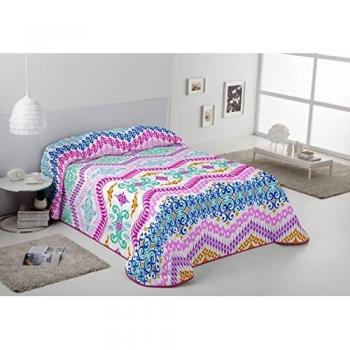 ESTELA - Edredón Estampado ZENDA - Impresión Digital - Cama de 90 cm. - Acolchado de 230 gr/m2