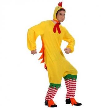 ATOSA disfraz pollo hombre adulto amarillo M