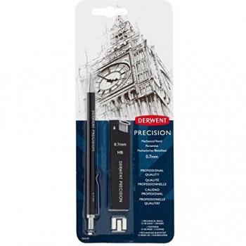 Kit de Lápiz mecánico de precisión de Derwent HB 0,7 mm