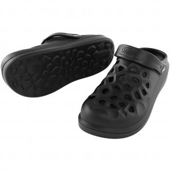 Zuecos para jardín y casa perforados negros talla 41 ST-3341 Stocker