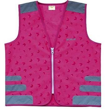 Chaleco Reflectante Infantil Nutty Magenta - Alta Visibilidad