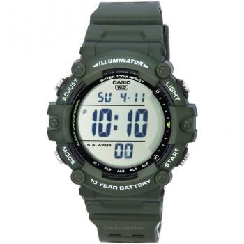 Reloj Casio Standard Digital Quartz AE-1500WHX-3A - Long Strap Resistente Al Agua 100M