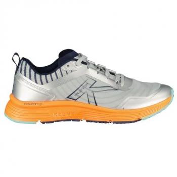 Kelme Zapatillas Running Valencia Gris para hombre, calzado deportivo ligero, amortiguación óptima, suela de goma antideslizante, diseño moderno y transpirable