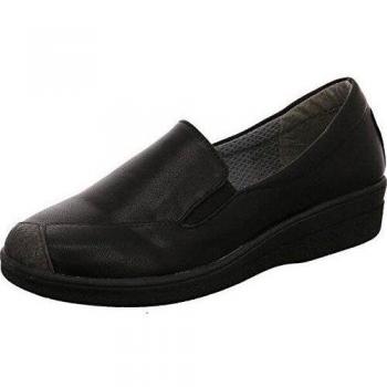 Firence 220104 - Mocasines para mujer, color negro, talla 41