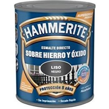 Hammerite Esmalte directo sobre hierro y óxido Liso Brillante Blanco 2,5 L