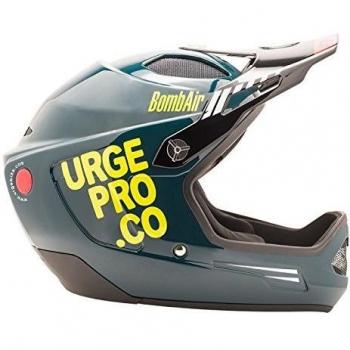 Urge ubp16321l Casco de Bicicleta de montaña Unisex, Azul/Verde, L