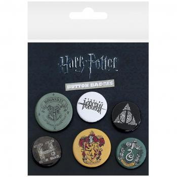 Harry Potter GB Eye Ltd, Mezcla de Insignias, Acrylic, Cranberry, Multicolor